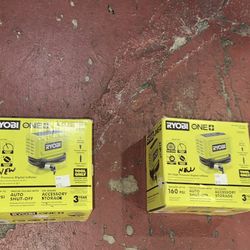 Ryobi 18 volt high pressure digital inflator kit