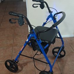 Medline walker with seat