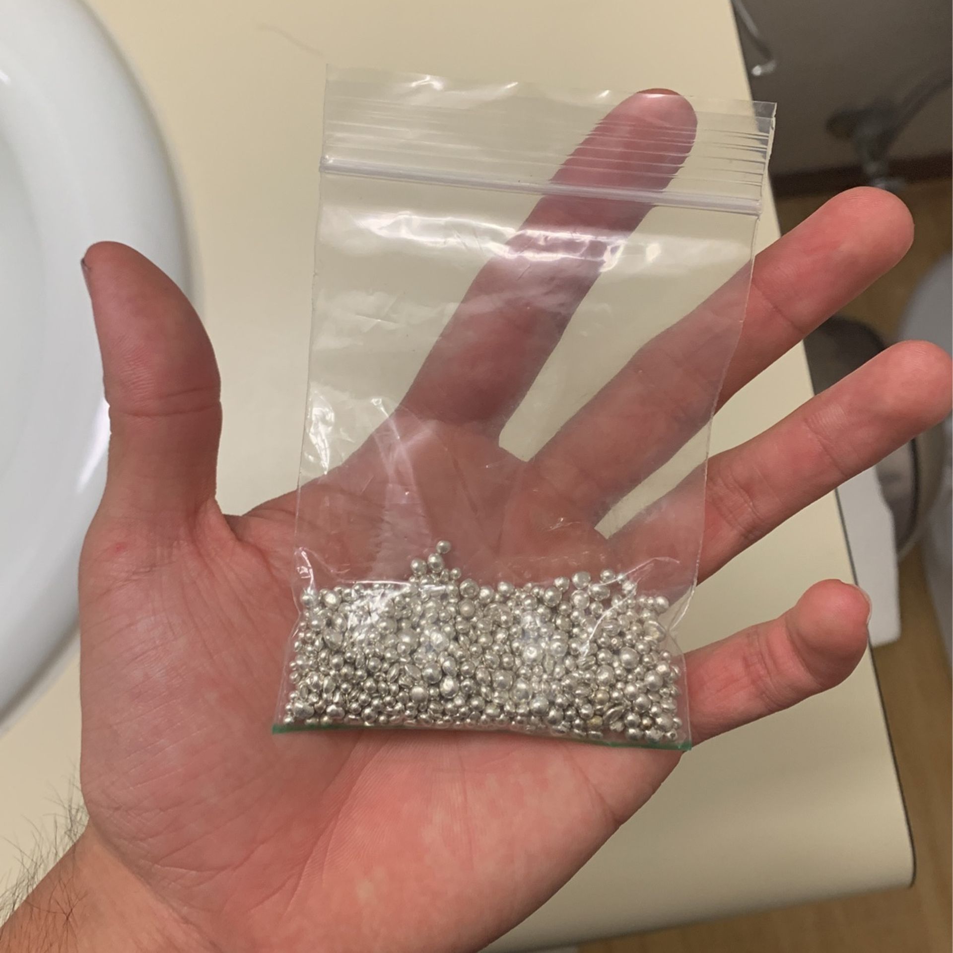 Small Bag Of Silver Grains