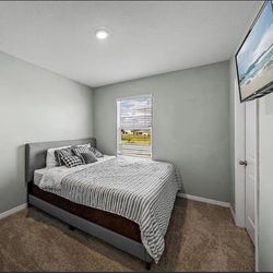 King Size Bed with Mattress