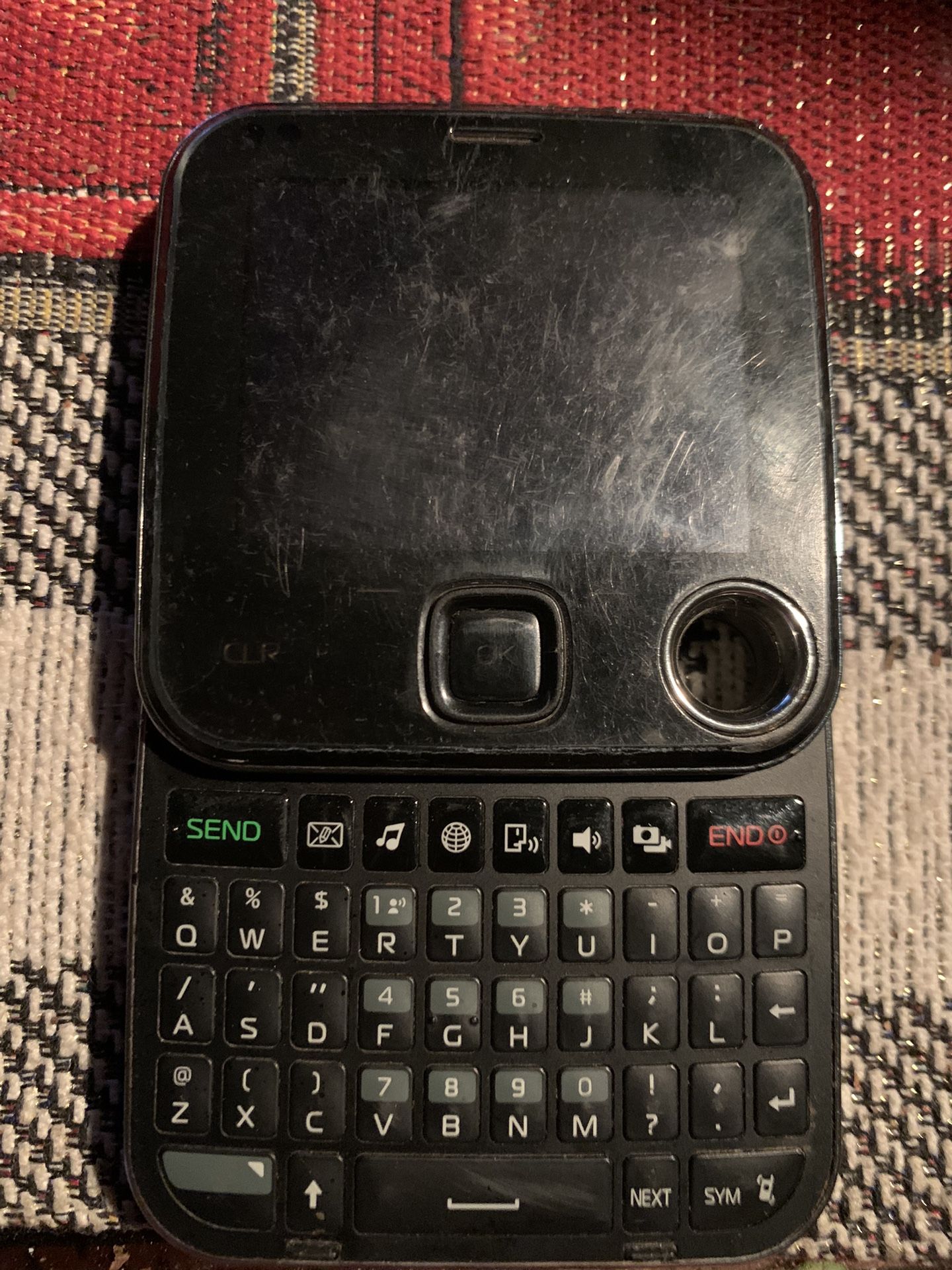 RARE Nokia (Verizon )Type Rm 52 model #7706 Very Clean Working As