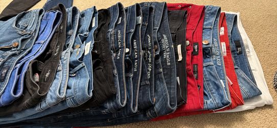 Huge lot size 10 stretch jeans (16 pairs)