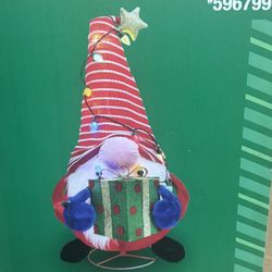 Holiday Living Gnome Yard Decoration