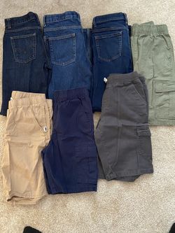 Boys pants& shorts size 14