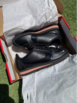 Black & Rose Gold Nike Cortez