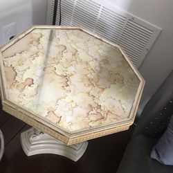 Antique Table Marble Color