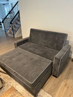 66.5" Convertible Sleeper Loveseat, Full Size
