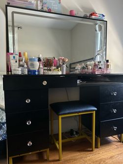 Black vanity