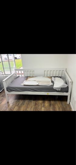 twin bed frame only like new