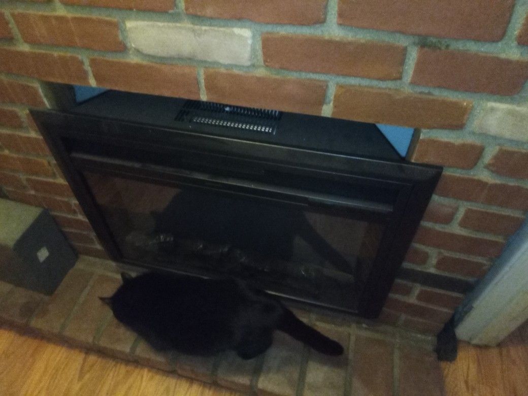 Electric Fireplace Used Twice