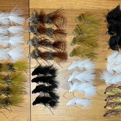 34 PACK MFC KELLY GALLOUP AUTHENTIC SEX DUNGEON & PEANUT ENVY STREAMERS #2 & #6