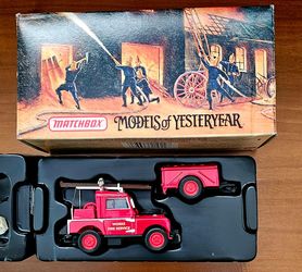 Matchbox Models of Yesteryear Works Fire Service