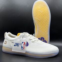 Nike SB Nyjah Free 2 NBA Lakers Lebron James MENS Sz 12 Deadstock