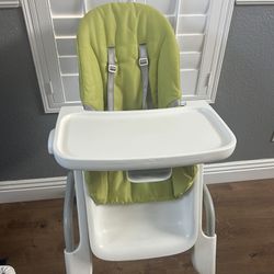 Reclining High Chair With Multi position Tray