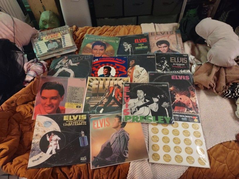 Elvis Presley Vinyl Lp Lot 30 Record Bundle