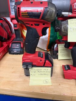 Milwaukee M18 Surge Hydraulic Impact Driver with Battery