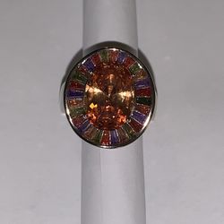 Multicolor Circle of Friends ring