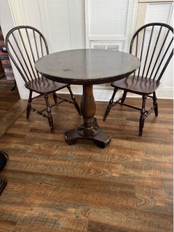 Wooden Table and Chairs