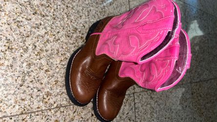 ROPER LITTLE GIRLS' LIGHT-UP WESTERN BOOTS - ROUND TOE size 9