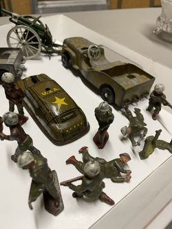Misc Vintage Metal Toys