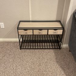 RAE DUNN storage “bench”