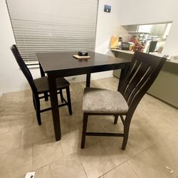 Tall Table and 2 Chairs