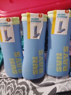 Sun Rays Secret Storage Sunscreen Bottle