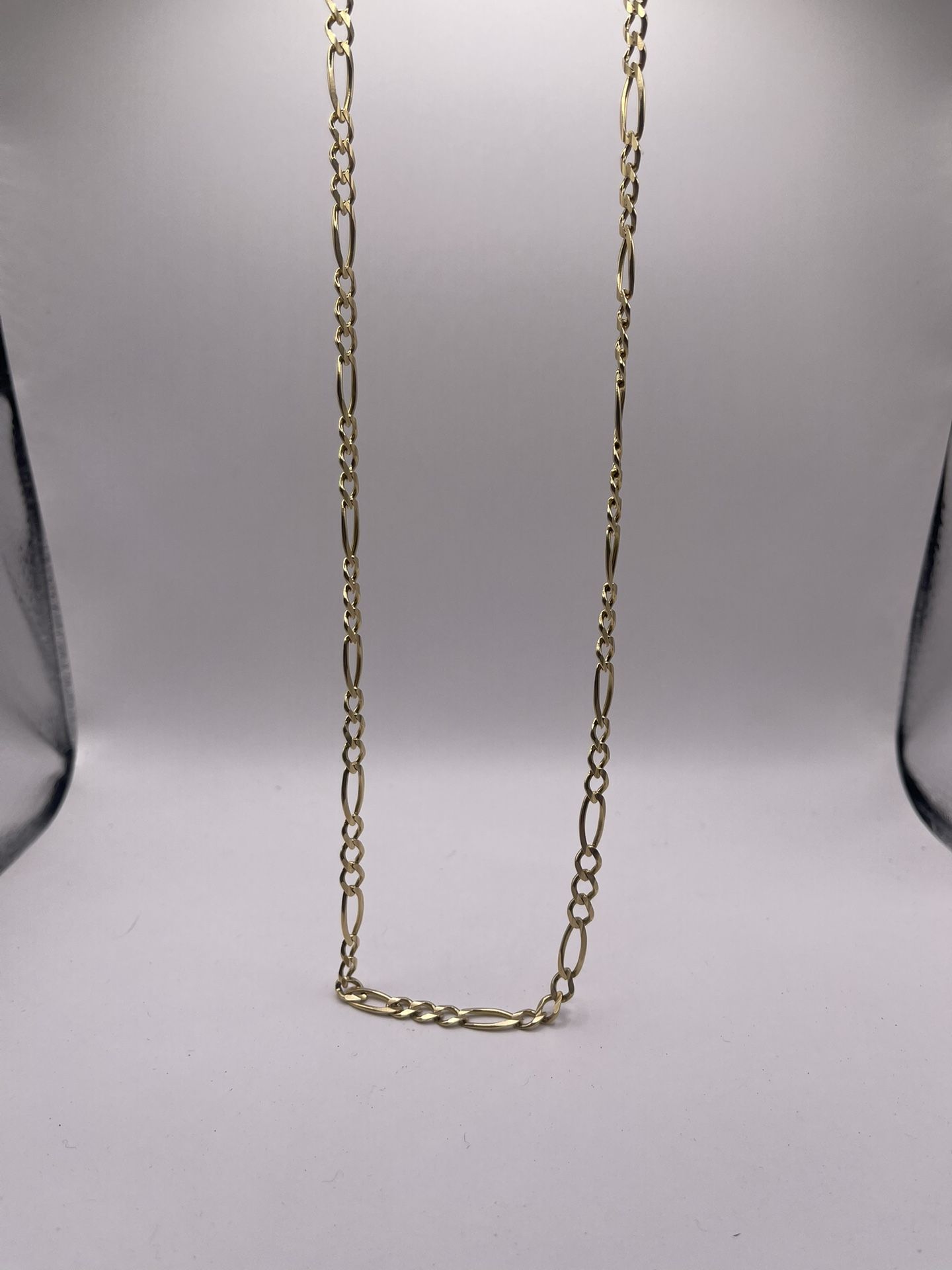 14kt Gold Figaro Link Style Chain