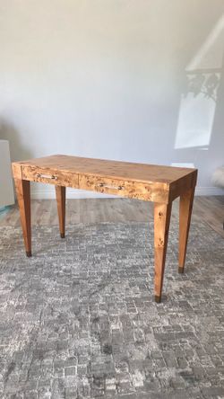 TOV FURNITURE BRANDYSS 48" BURL 2-DRAWER WORK DESK
