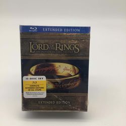 *New Sealed* The Lord of the Rings: The Motion Picture Trilogy Extended Edition Blu-ray