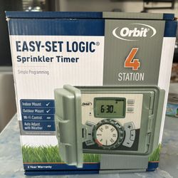 Orbit 4 Station: Easy Set Logic Sprinkler Timer