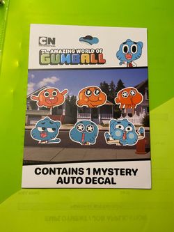 The amazing world of gumball sticker