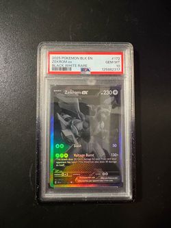 PSA 10 Zekrom Black Bolt pokemon