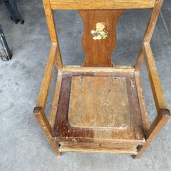Antique Child’s Potty Chair