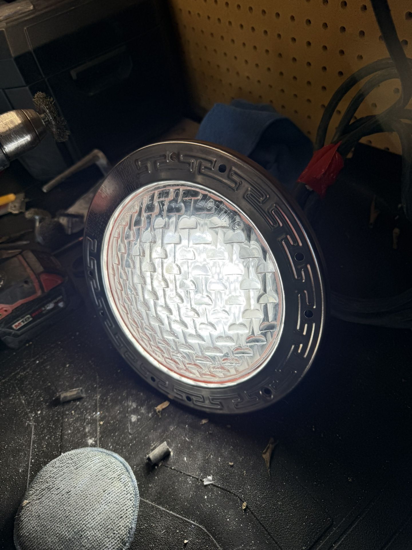 Pompa Para Alberca Y Luz Para Alberca De 13 Pies Todo Jalando Al 100