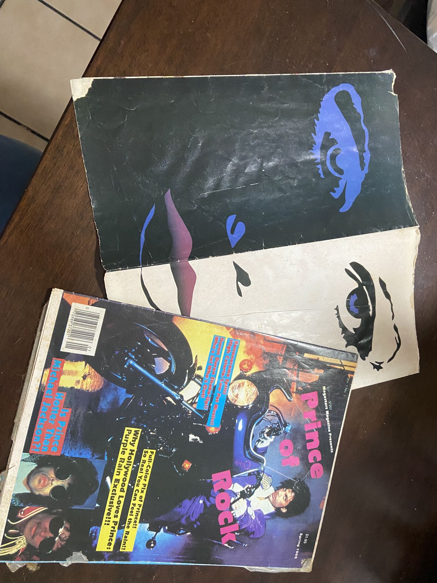 Prince poster and album sleeve (rough)