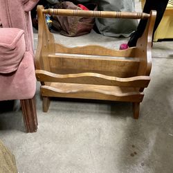 Magazine Wood Book Holder