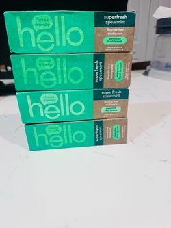 Hello Toothpaste Superfresh Spearmint