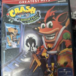 PS2 Greatest Hits Crash Bandicoot The wrath Of Cortex 