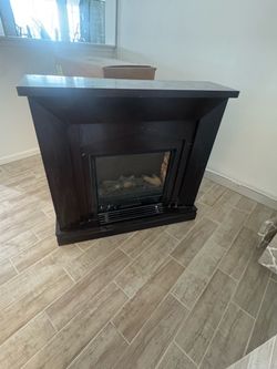 Faux Fireplace with Heating element