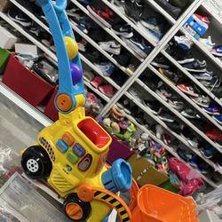 Vtech Push & Pop Bulldozer /Toy