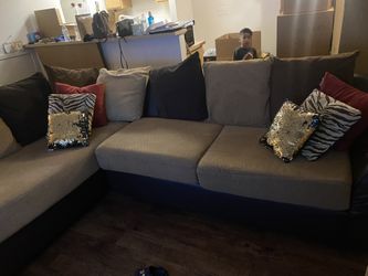 Tan couch