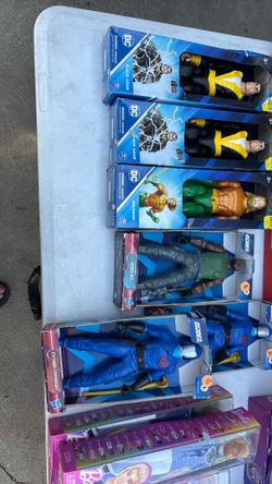 Action figures 6.00 each or all for 30.00