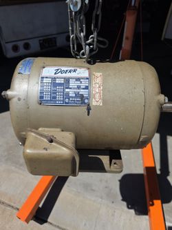5 hp. Doerr electric motor