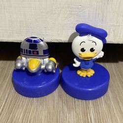 McDonald’s Disneyland 70th Anniversary Happy Meal Toy #07 R2 D2 & Donald Duck