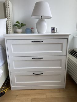 IKEA Songesand 3 Drawer Chest White 2 Pieces Available for Sale in Jersey City NJ OfferUp