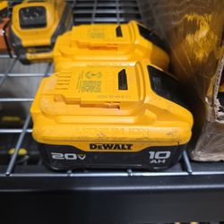 DeWalt batteries 10  hours