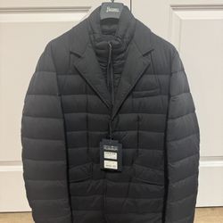 Luxury Light Down Feather Men Jacket HERNO 