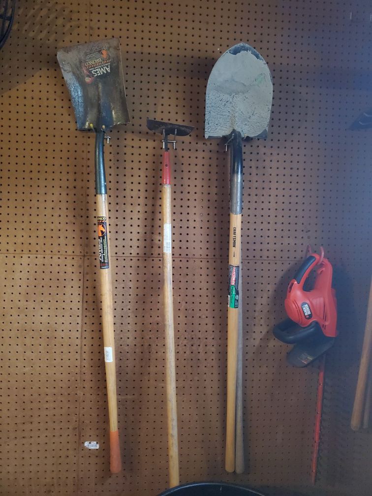 Downsizing lawn and garden tools must go. All in very good condition