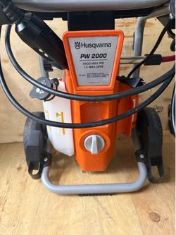 Husqvarna PW 2000 Electric Pressure Washer – 2000 PSI, 1.2 GPM